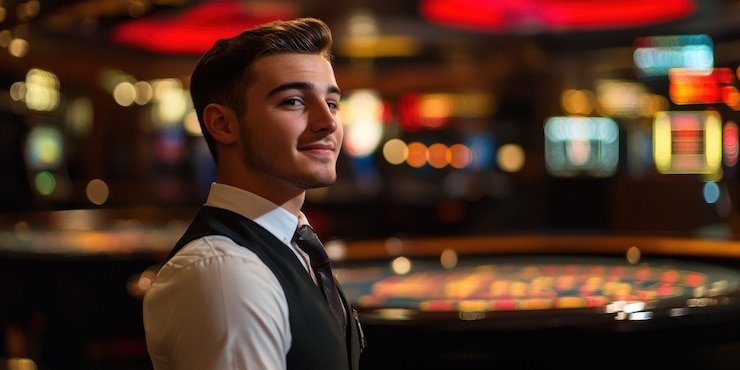 Pengguna menikmati navigasi sports dan casino di aplikasi web mobile dengan tombol jelas dan responsif